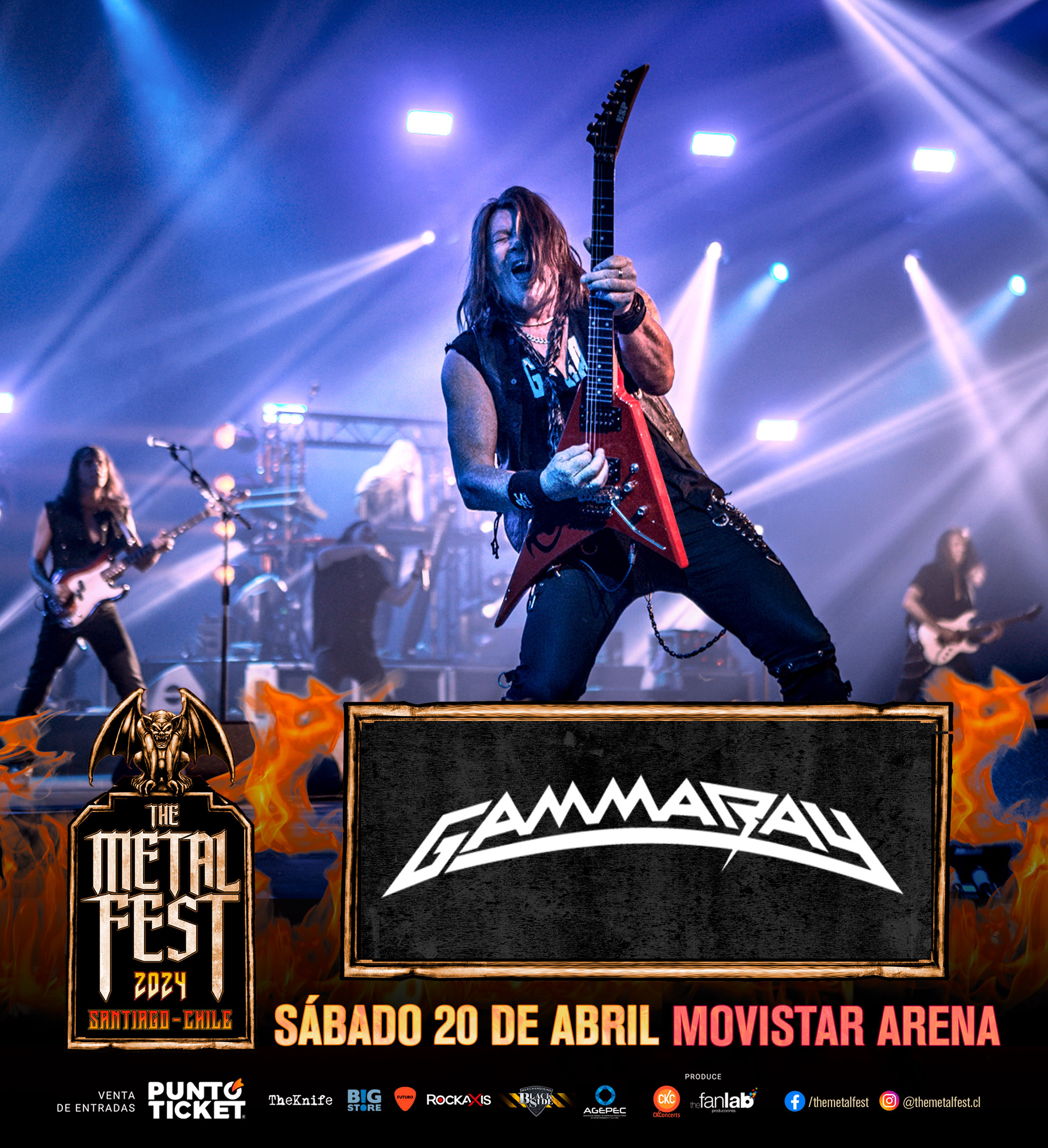 Gamma Ray se suma al cartel de The Metal Fest